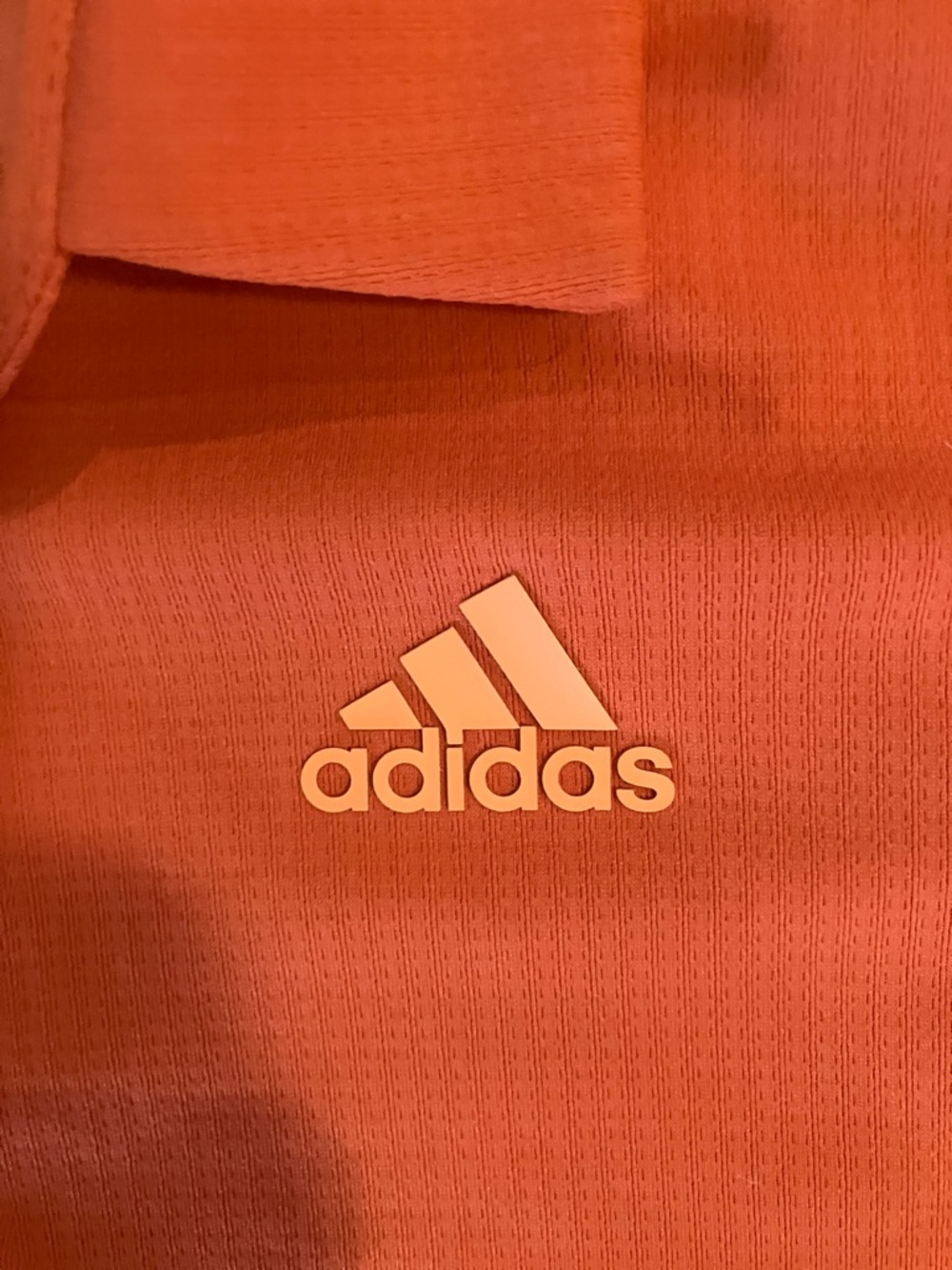 adidas Men’s Orange Polo Sz S Kenneth Cole Khaki Shorts Flat Front Sz 30 EUC - Picture 4 of 13